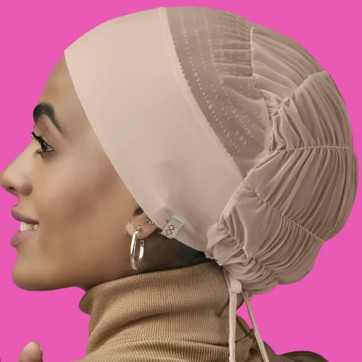 ⁦عرض 2 باندانا BREATHE ( COMFORT BEIGE - FLOW NAVY )⁩ - الصورة ⁦3⁩