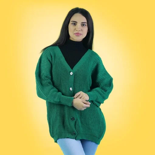 ⁦• عرض 2 كارديجان تريكو ( أزرق - أخضر )⁩ - الصورة ⁦6⁩