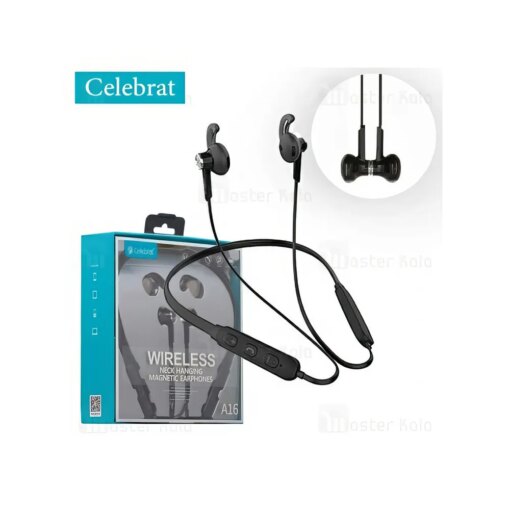 ⁦• Celebrat Magnetic Wireless Headset Bluetooth Neckband⁩ - الصورة ⁦8⁩