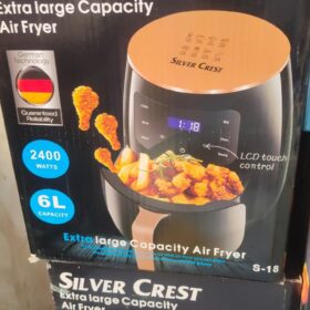 • عرض قلاية هوائية 6 Silver Crest Liter  + قالب سيليكون للأير فراير