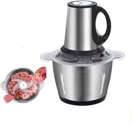 ⁦• عرض خلاط Silver Crest + مطحنة 4500 وات + مفرمة اللحوم الكهربائية ستانليس 5 لتر Silver Crest 1000 Watt⁩ - الصورة ⁦4⁩