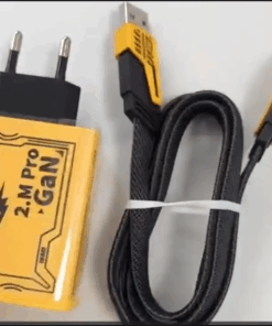 • شاحن USB-C بقوة 120 واط - شاحن سريع GaN مع تقنية PD