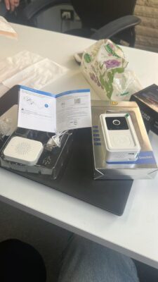 "	جرس الباب الحديث بكاميرا"