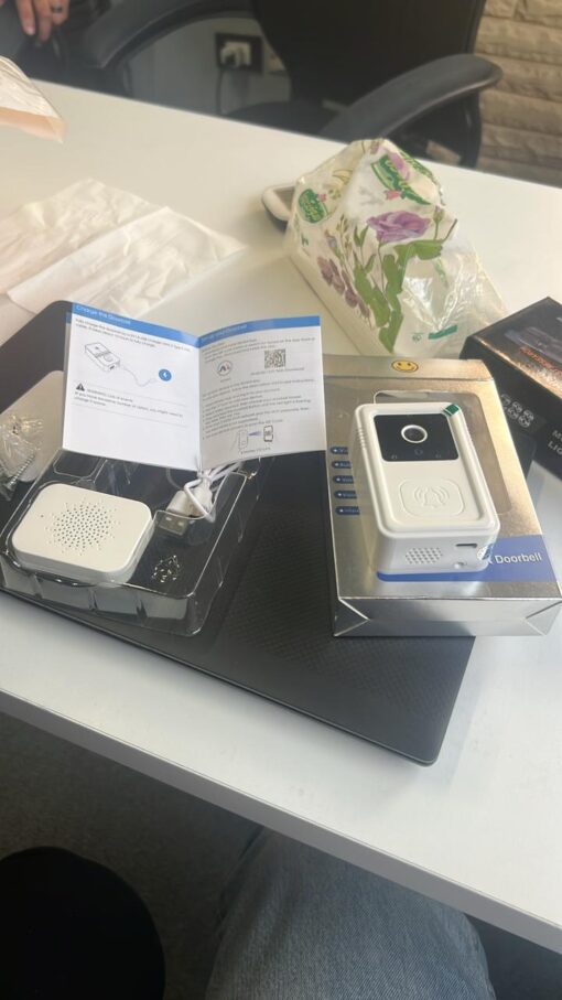 "	جرس الباب الحديث بكاميرا"