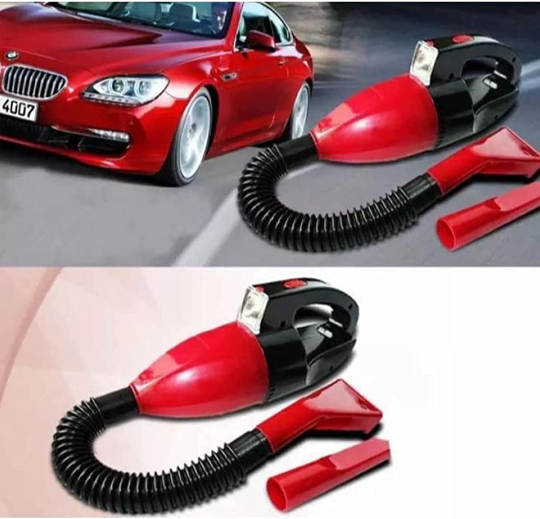 مكنسة سيارة كهربائية مع ضوء 1 مكنسة سيارة كهربائية مع ضوء