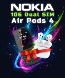 "	عرض موبايل نوكيا 106 مع ايربودز 4 الترند"