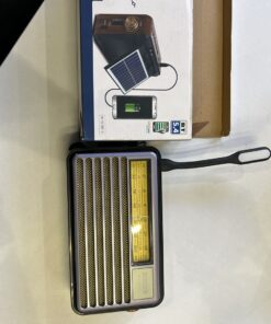"	راديو يعمل بالطاقة الشمسية"