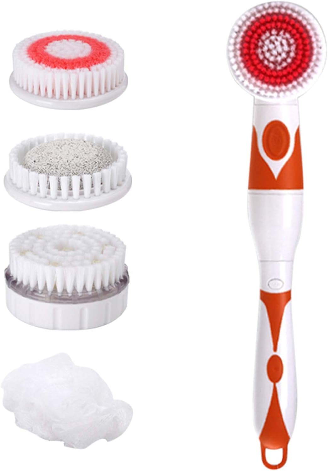 • "	فرشاة تنظيف الجسم و الاستحمام 4 في 1" 3 • "	فرشاة تنظيف الجسم و الاستحمام 4 في 1" - الصورة 4