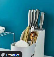 Alternative view of عرض حامل معالق توزيع مع مطبقية 2 دور متعددة الاستخدامات