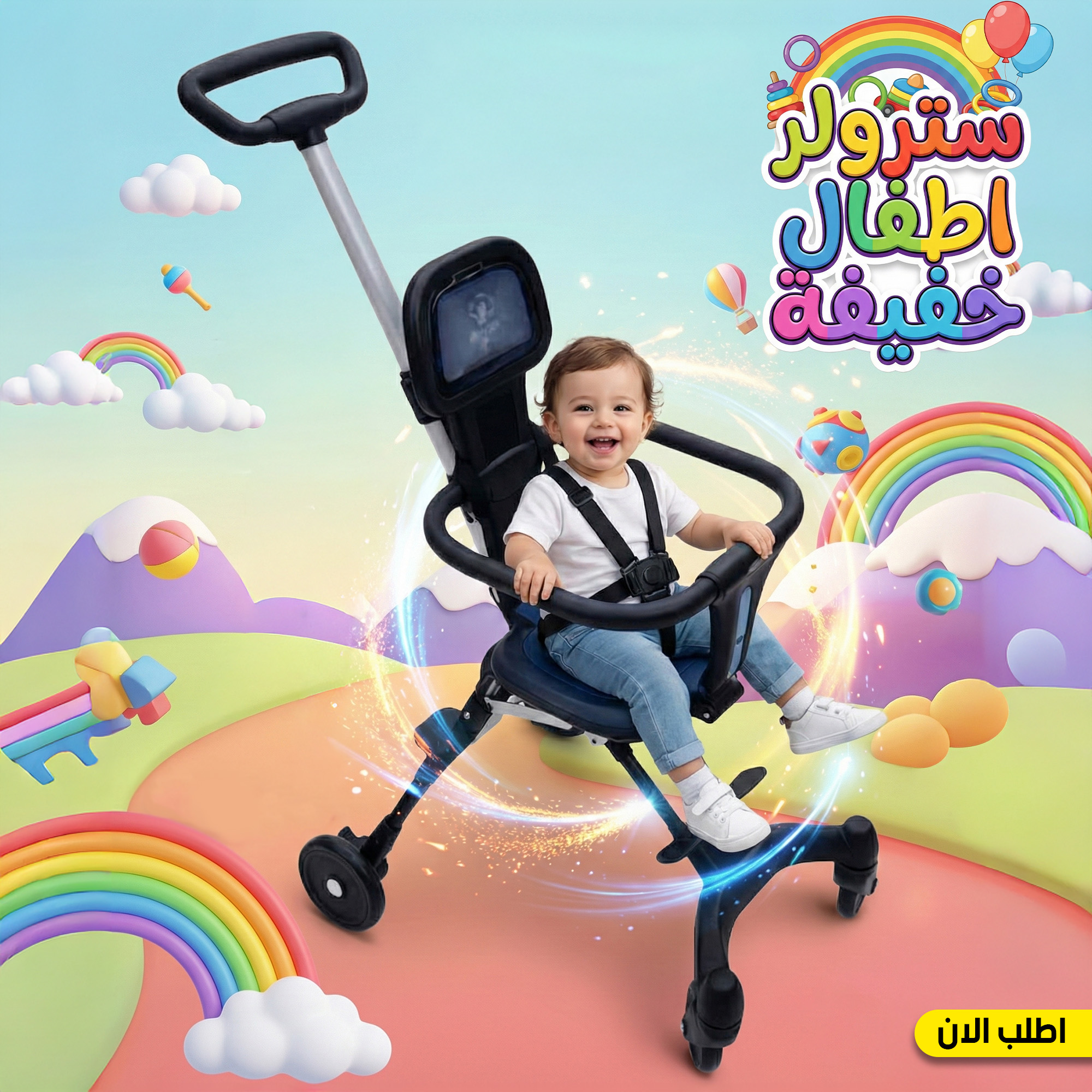 سترولر اطفال خفيفة 1 سترولر اطفال خفيفة