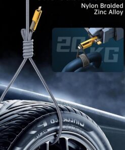 • كابل شاحن USB متعدد 15 سم، شحن سريع 65 واط 3 في 1 (Lightning, Type-C & Micro USB) 12 a229c7e2 8eb1 4deb ad58 31de9d1b5c45