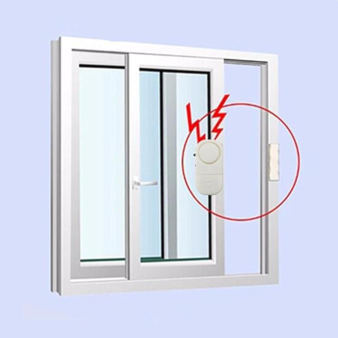 " عرض قطعتين إنذار الباب والشباك اللاسلكي" 8 " عرض قطعتين إنذار الباب والشباك اللاسلكي" - الصورة 8