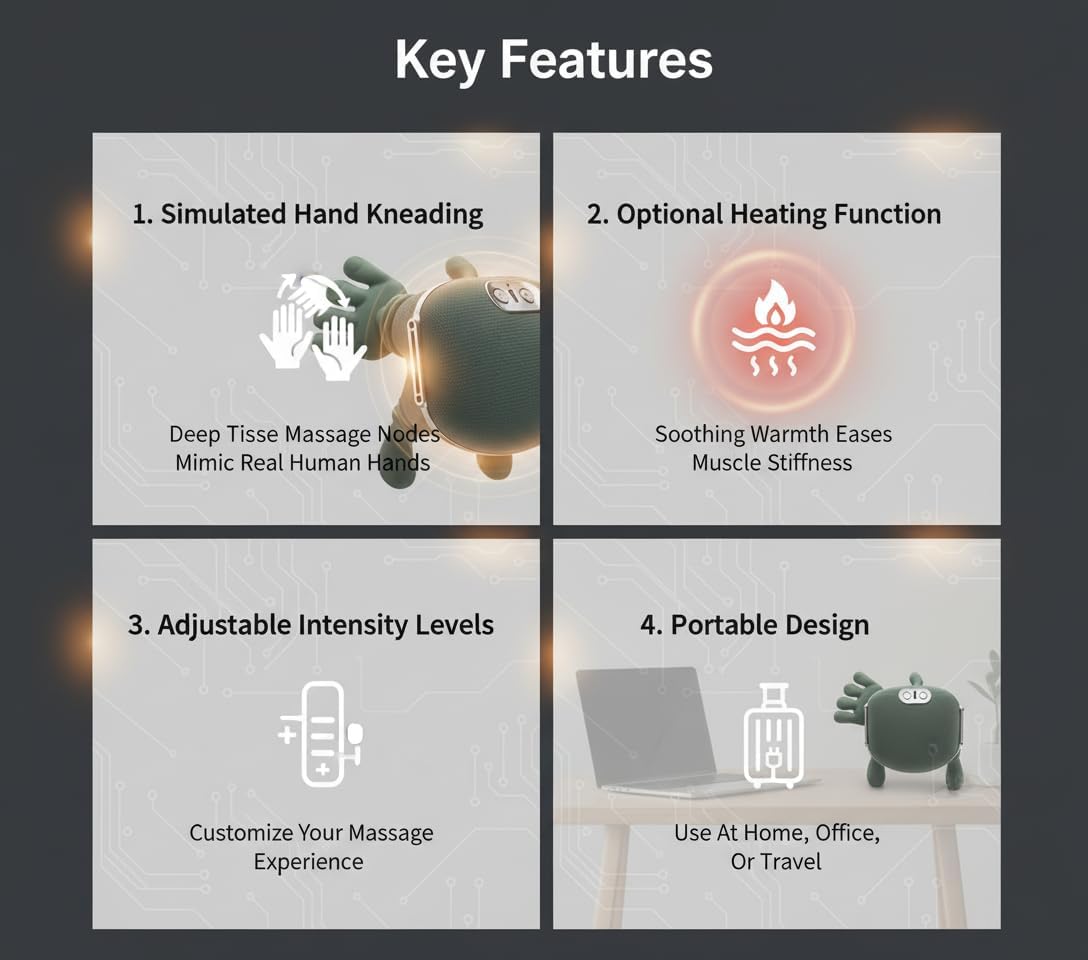 جهاز المساج الترند Magic Hands 5 جهاز المساج الترند Magic Hands - الصورة 5