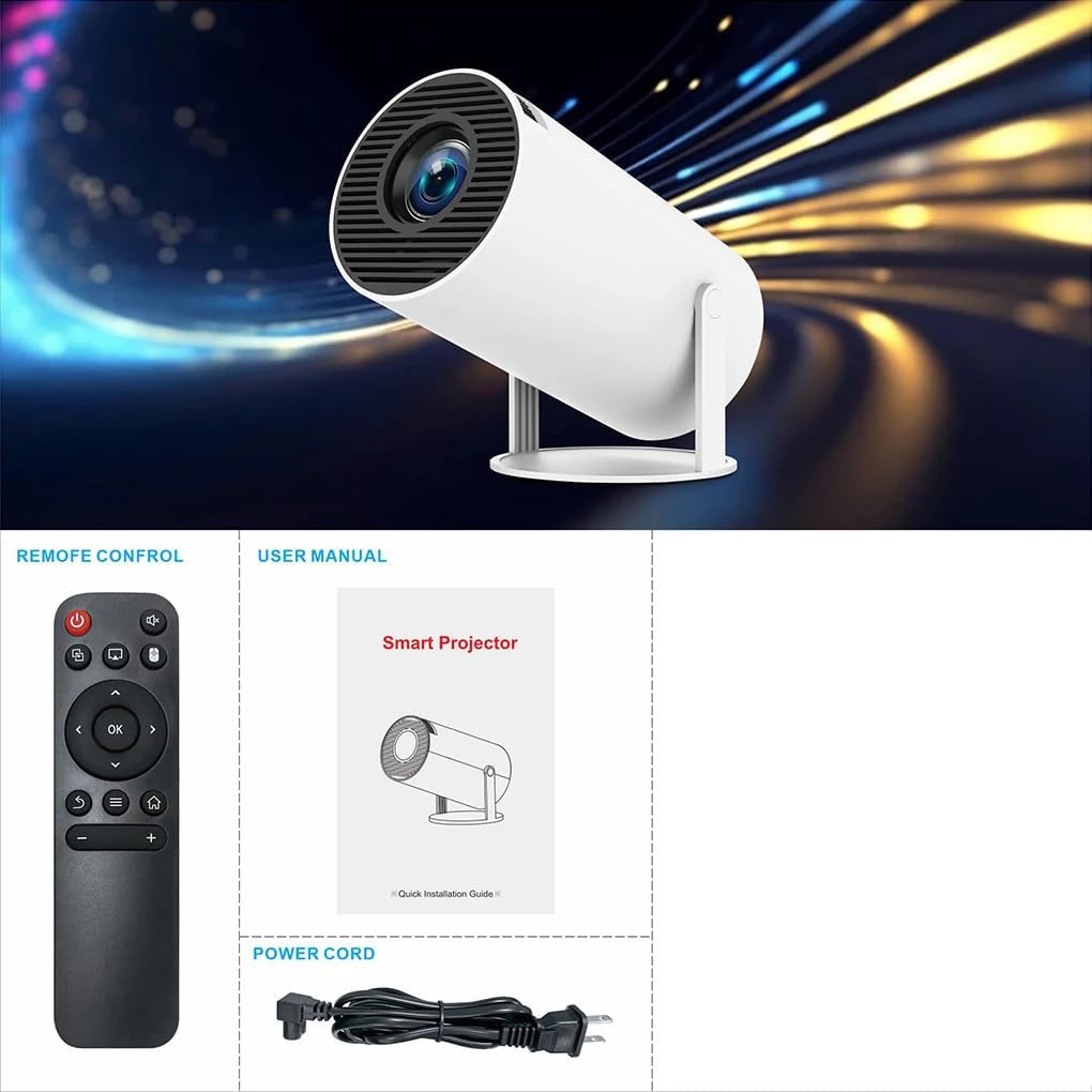 " جهاز عرض فيديو واي فاي - بروجيكتور LED" 7 " جهاز عرض فيديو واي فاي - بروجيكتور LED" - الصورة 7