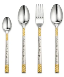 طقم معالق ارشيا 86 قطعه مع ضمان 3 سنين نقشه فرعوني ذهبي 11 5f75f22c cae7 4076 ad3b 7d019f086165
