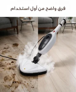 ⁦مكنسه أرضيات و مساحه بالبخار كهربائيه محموله متعدده الوظائف 12*1⁩ - الصورة ⁦7⁩