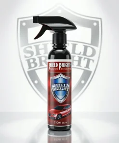 ⁦عرض : 3 قطع Shield Bright ملمع سيارات  + 2 فوطة مايكروفايبر هدية⁩ - الصورة ⁦4⁩