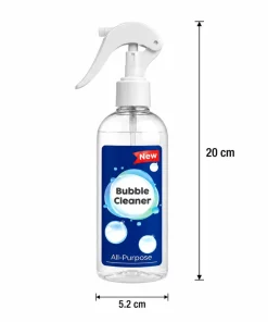 ⁦عرض طقم فرشه التنظيف الدواره مع قطعه اسبراي التنظيف الجبار Multipurpose Bubble Cleaner مع المكنسة القابلة لأعادة الشحن 3 في 1⁩ - الصورة ⁦6⁩