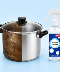 ⁦عرض 3 اسبراي التنظيف الجبار Multipurpose Bubble Cleaner + معجون التنظيف The Pink Stuff + فرشه 5 في 1⁩ - الصورة ⁦4⁩
