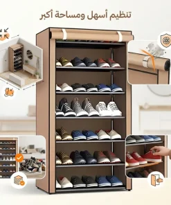 عرض دولاب 3 ضلفة عملي بغطاء + جزامة 7 دور بغطاء بلاستيك مع 2 شنطه تخزين هديه 15 عرض دولاب 3 ضلفة عملي بغطاء + جزامة 7 دور بغطاء بلاستيك مع 2 شنطه تخزين هديه - الصورة 6