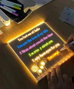 ⁦لوح أكريليك مع ضوء قابل للمسح⁩ - الصورة ⁦7⁩