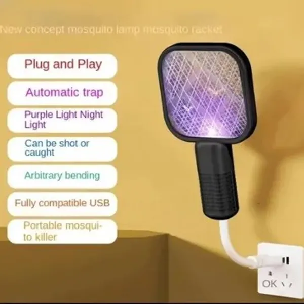 صاعق ناموس USB + بطانيه قابله للارتداء اوف وايت 6 صاعق ناموس USB + بطانيه قابله للارتداء اوف وايت - الصورة 6