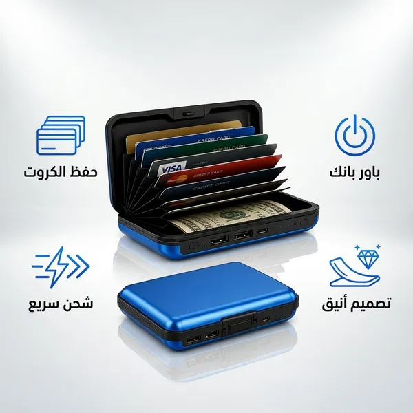 محفظة مزودة بباور بانك 3 محفظة مزودة بباور بانك - الصورة 3