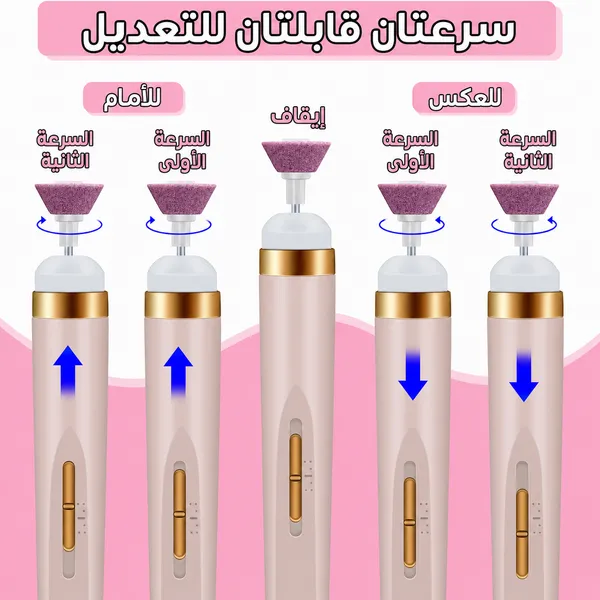 مجموعة العناية الشخصية "" تنظيف البشرة & برد الاظافر & إزالة الجلد الميت 14 مجموعة العناية الشخصية "" تنظيف البشرة & برد الاظافر & إزالة الجلد الميت - الصورة 14