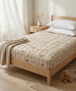 كفر مرتبه 120سم كابتونيه اطفال بيج 8 كفر مرتبه 120سم كابتونيه اطفال بيج - الصورة 3
