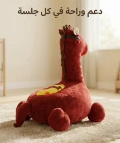 ⁦كرسي بمسند لتعليم الاطفال الجلوس حصان⁩ - الصورة ⁦5⁩