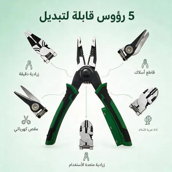 زرادية متعدد الرؤوس خمس رواسي 4 زرادية متعدد الرؤوس خمس رواسي - الصورة 4